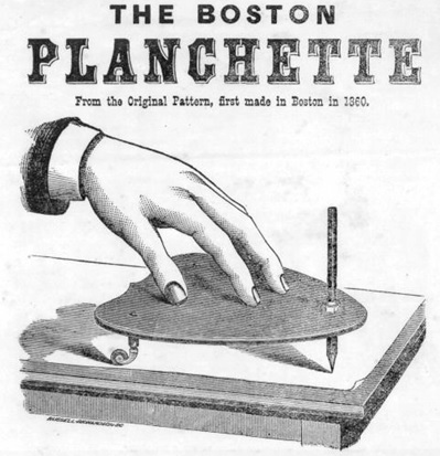 西方常用灵媒planchette